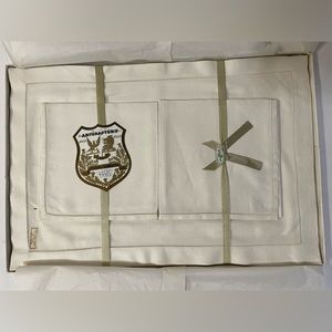 Vintage New in box Irish Linen lot of 5 pure 100% liner